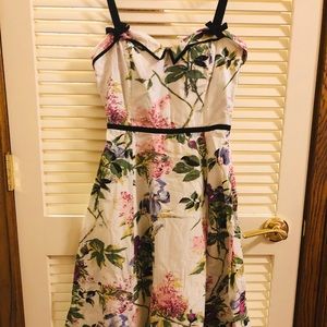 Anthropologie retro dress